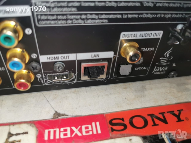 SAMSUNG BD-P1400XEG BLU-RAY PLAYER-ВНОС SWISS 0706261016L4, снимка 14 - Плейъри, домашно кино, прожектори - 54806443