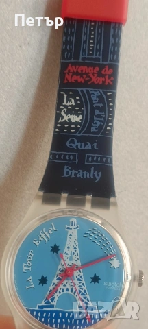 Рядък Swatch "Titi Parisien" (GK276) – Колекционерско състояние!, снимка 6 - Дамски - 54697607