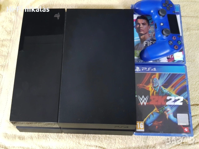 плейстейшън конзола PS 4 FAT SONY Playstation 4 500 gb, снимка 2 - PlayStation конзоли - 54481695