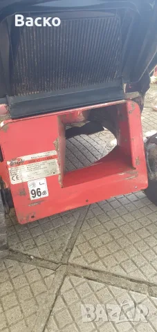 Бензинова косачка с кош и двигател Briggs Stratton внесена от Германия , снимка 12 - Градинска техника - 55501578