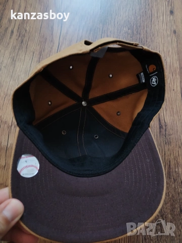 47 Brand x Carhartt MLB San Francisco Giants Captain Rl Relaxed Fit Cap - мъжка шапка КАТО НОВА , снимка 9 - Шапки - 55087027