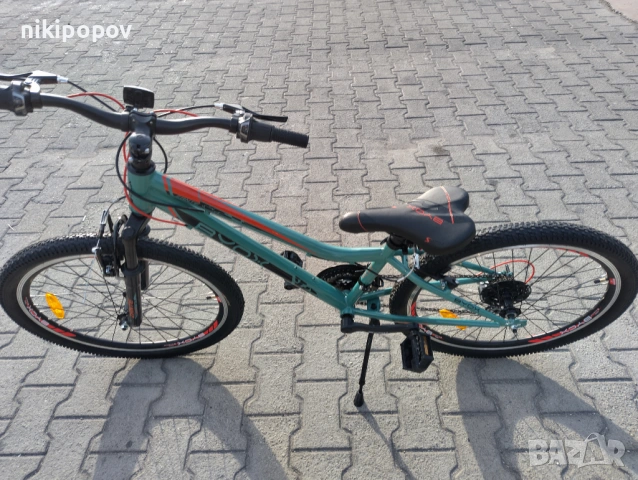 X Велосипед 24" ZANTE зелен, снимка 8 - Велосипеди - 54398308