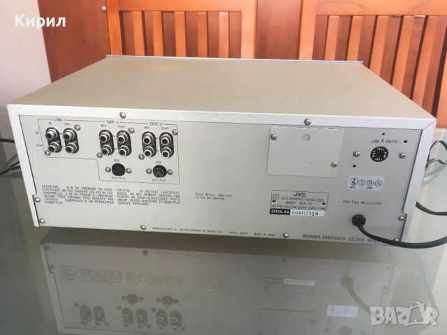 Еквалайзер JVC-SEA 70, снимка 16 - Аудиосистеми - 54677324
