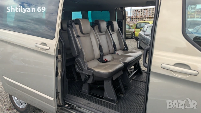 Форд Транзит Кустом 2.2 tdci 155к.с., снимка 10 - Бусове и автобуси - 54542155