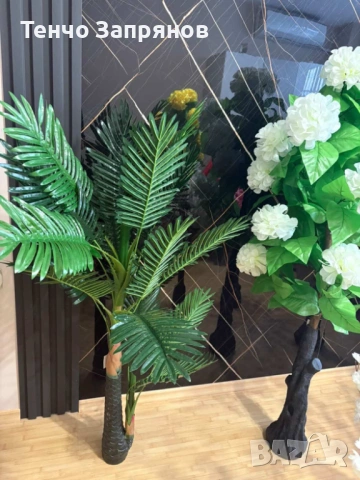 Изкуствени дървета цветя и палми, снимка 2 - Декорация за дома - 54311613