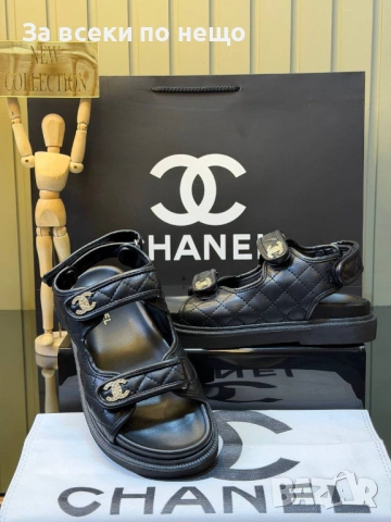 Chanel Дамски Сандали Шанел - Различни Цветове Код SK1319, снимка 4 - Сандали - 54286519