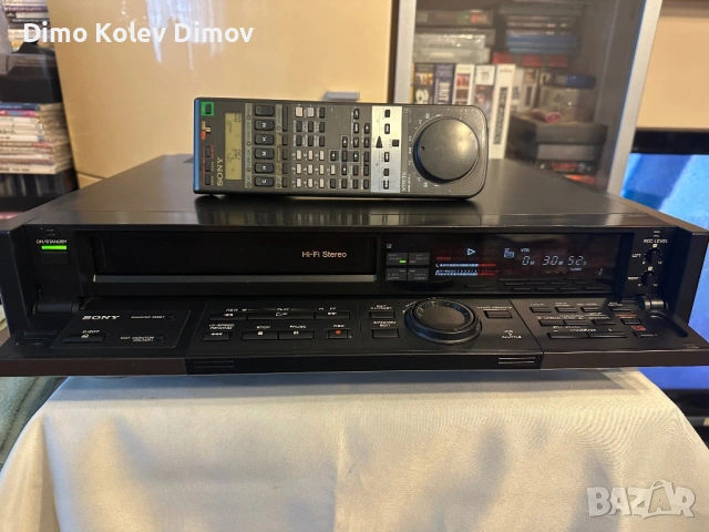 SONY SLV 835 Silver. Mega Rare!, снимка 4 - Плейъри, домашно кино, прожектори - 54246278