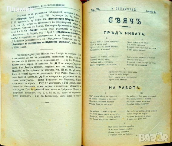 Сеячъ. Кн. 18-19, 23-24 / 1899; Кн. 1, 5, 6, 7, 9, 10, 11 и 12 / 1900, снимка 11 - Антикварни и старинни предмети - 55502712
