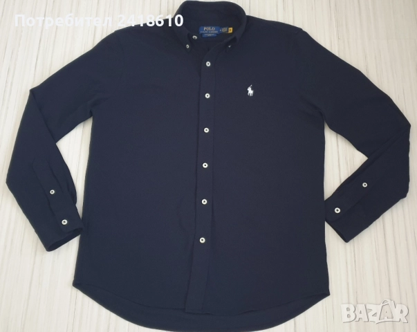 POLO Ralph Lauren FeatherWeight Mesh Pique Cotton Mens Size M НОВО!ОРИГИНАЛ! Мъжка Риза!, снимка 7 - Ризи - 55036689