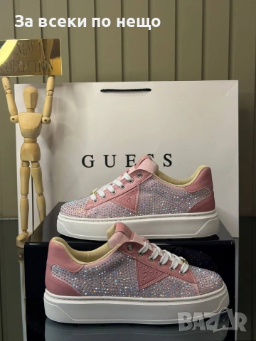 Guess Дамски Маратонки С Кристали👟Дамски Спортни Обувки С Камъни Гес - Различни Цветове Код A1559, снимка 15 - Маратонки - 55159305