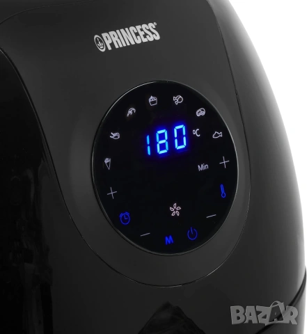 Чисто нов! Уред за здравословно готвене Princess, 5.2л., 1700W, Черен, снимка 3 - Фритюрници - 54940590