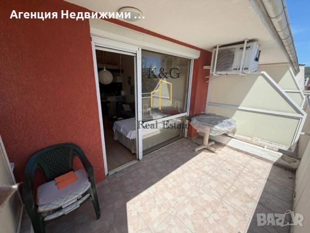 Просторно студио в к-к " Слънчев бряг " , снимка 4 - Апартаменти - 54424084