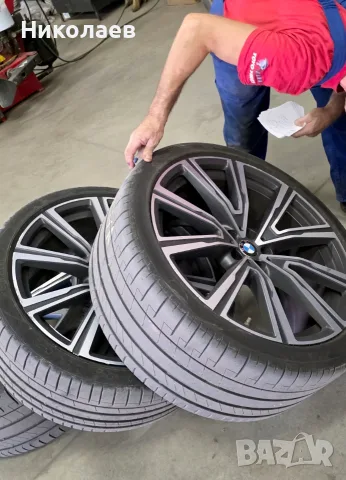 Оригинални 22" джанти BMW Individual Style 746 I (5x112) за X5 G05 / X6 G06 + Гуми (Подарък), снимка 5 - Гуми и джанти - 55523844