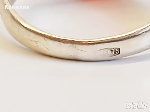 Руско сребро. Пръстен , снимка 8 - Пръстени - 55664777