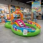 Надуваем детски воден парк с пързалка, фонтан и музикални игри – 295 x 190 x 137 см, снимка 1