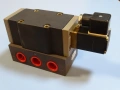 Пневматичен разпределител KNORR BREMSE TMB-50N 220V/50Hz pneumatic solenoid valve, снимка 4