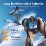 ENEGON LP-E17 – Комплект 2 батерии + двойно USB зарядно за Canon EOS, снимка 4