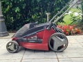 Акумулаторна косачка Einhell GE-CM 43 Li M; работи, повреден корпус, снимка 2