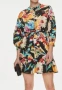 Лятна рокля тип риза цветя VERO MODA 4хл, снимка 8