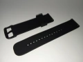 Черна силиконова каишка за мъжки смарт часовник Garmin 20mm, снимка 2