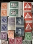 Немски лот пощенски марки 1945-1946г, снимка 8