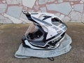Ендуро каска O'NEAL SIERRA II R white/black/gray v.24 (М 58 см), снимка 9