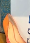 Дамски обувки на висок ток GUESS Orange, снимка 3