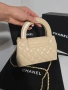 Chanel Kelly Дамска Бежова Чанта Код Brand Luxury Fashion9, снимка 2