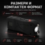 Мощен мини електрошок кучегон за кучета самозащита LED фенер самоотбрана охрана защита акумулаторен, снимка 4