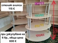 стелажи от магазин елипсовидни, снимка 1