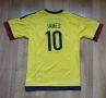 Colombia / 10 James - детска футболна  тениска Колумбия, снимка 1