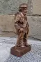 Красива Стара Дървена Фигура , снимка 9