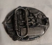 Винтидж американска катарама за колан Bergamot Brass Works 1983 , снимка 8
