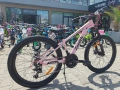 X Алуминиев велосипед 24" ZENITH розов, снимка 4