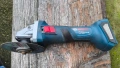 Bosch GWS 18V-7, 12.5 cm, 11000 RPM, 18 V батерия, 1.6 kg, черен/син плуз зарядно и 2 Ah батерия , снимка 5