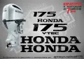 HONDA след 2008 извънбордови двигател стикери 175 200 225 250 300 hp, снимка 2