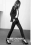 Дамски белейзър с кожени ривери Saint Laurent - S/M, снимка 3