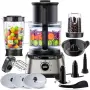 Кухненски робот Yashe (‎HGM-410) 11в1 1300W, снимка 1