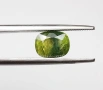 Рядък е екзотичен жълто-зелен сапфир 1.97 карата! Сертификат!, снимка 1