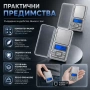 Мини джобна електронна везна кантар 0.01 до 300г за храна злато бижута подправки малка прецизна, снимка 4