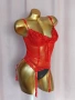  Резервирани Sensuality 85 B Червен корсет с жартиери за чорапи и прашка , снимка 1