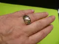 Сребърен пръстен с мексикански седеф, снимка 1