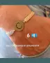 Гривна със стоманени и тюркоазени елементи елементи, снимка 1