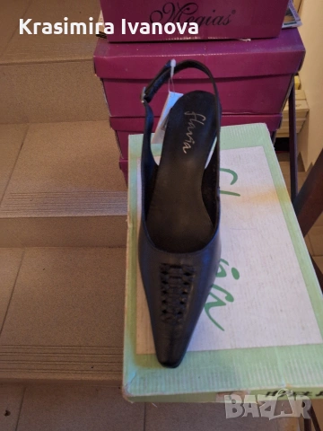 нови обувки естествена кожа 