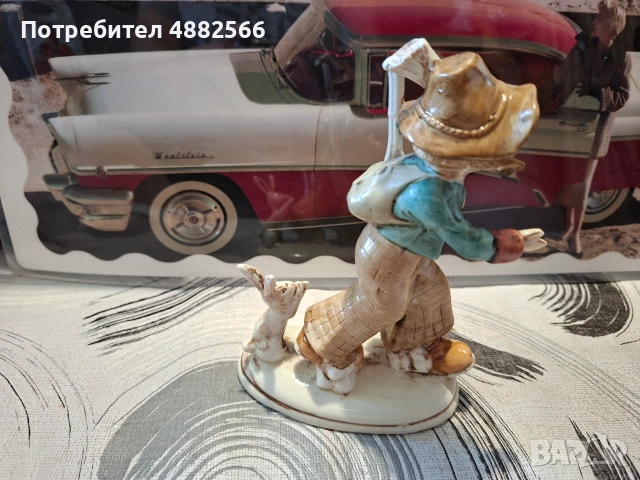 Немска порцеланова фигура, снимка 7 - Статуетки - 55258696