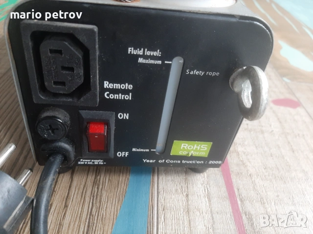 Продавам пушек машина модел Eurolite N-10, снимка 9 - Други - 54720481