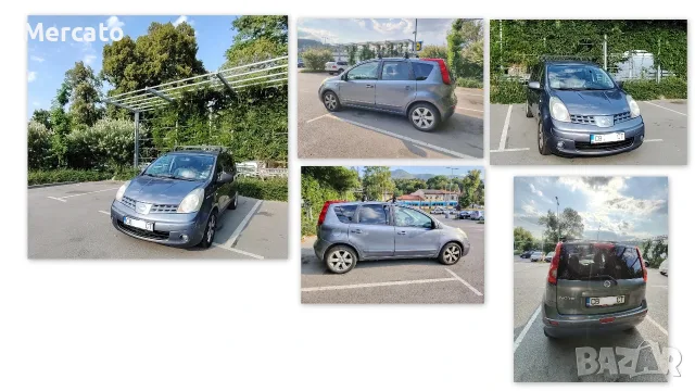 продавам автомобил Nissan Note 