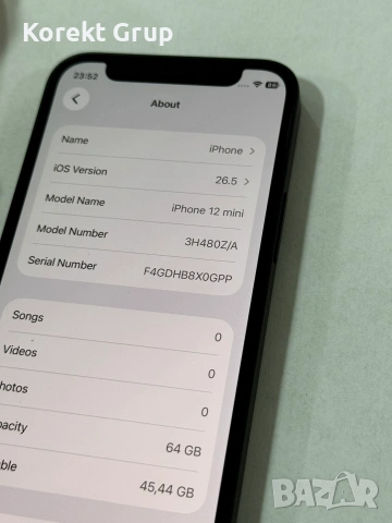 iPhone 12 mini 100% Battery, снимка 4 - Apple iPhone - 55197293