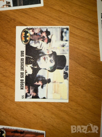 BATMAN CARDS 1989 