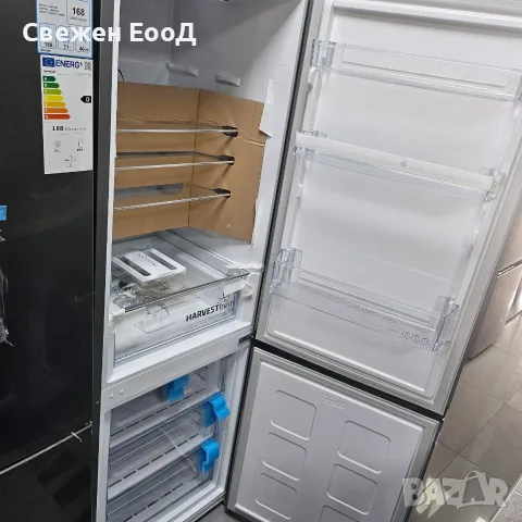 хладилник с фризер BEKO, снимка 3 - Хладилници - 55294287